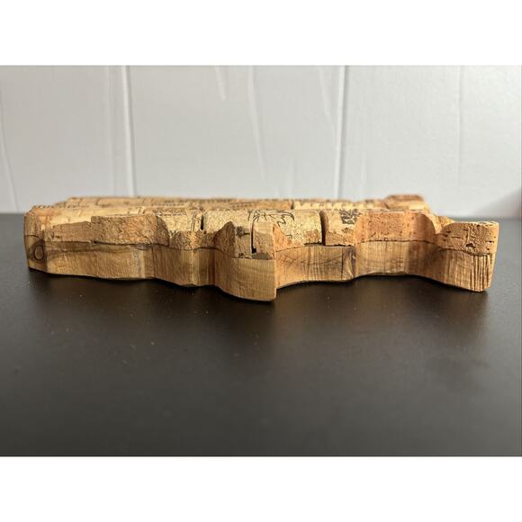 United States Cork Art Trivet Hot Plate - Picture 5 of 8